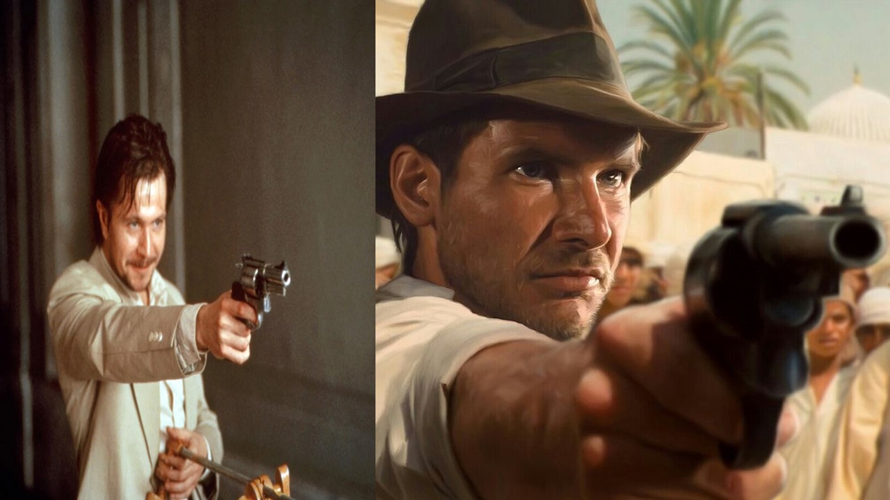 ?نظرسنجی محبوبترین کاراکتر سینمایی(غیر ایرانی)؛ مرحله اول، Indiana Jones vs Norman Stansfield (Léon)