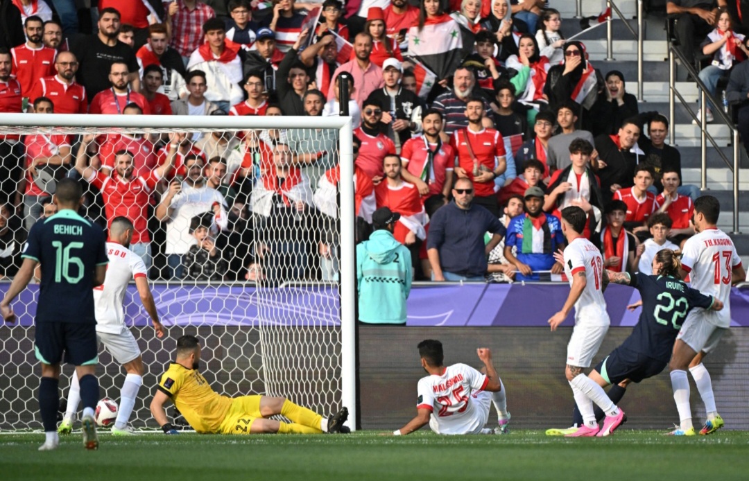 سوریه 0-1 استرالیا