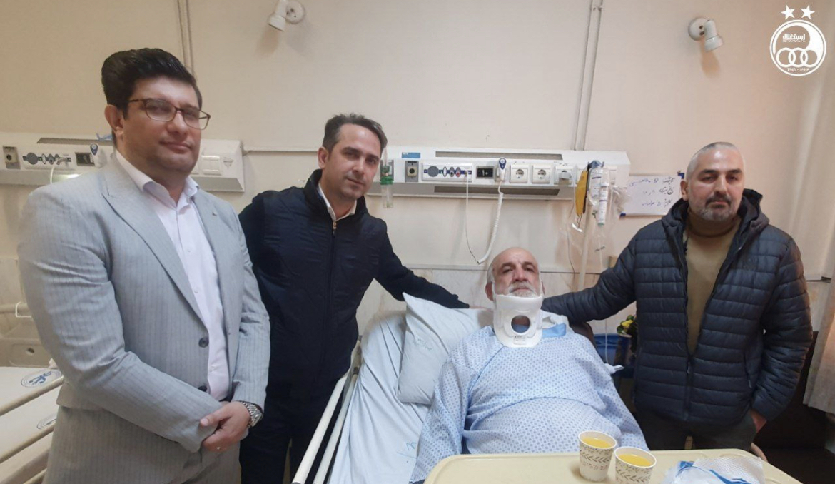 عیادت علی خطیر از مهدی فنونی زاده