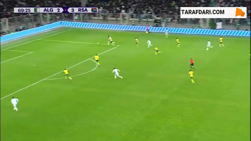 الجزایر 3-3 آفریقای جنوبی