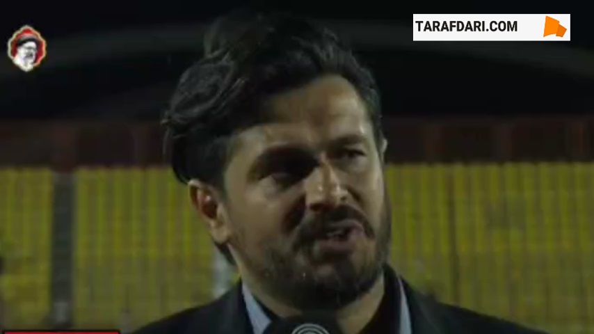 عذرخواهی سعید دقیقی از هواداران استقلال پس از شکست شمس آذر مقابل پرسپولیس / فیلم