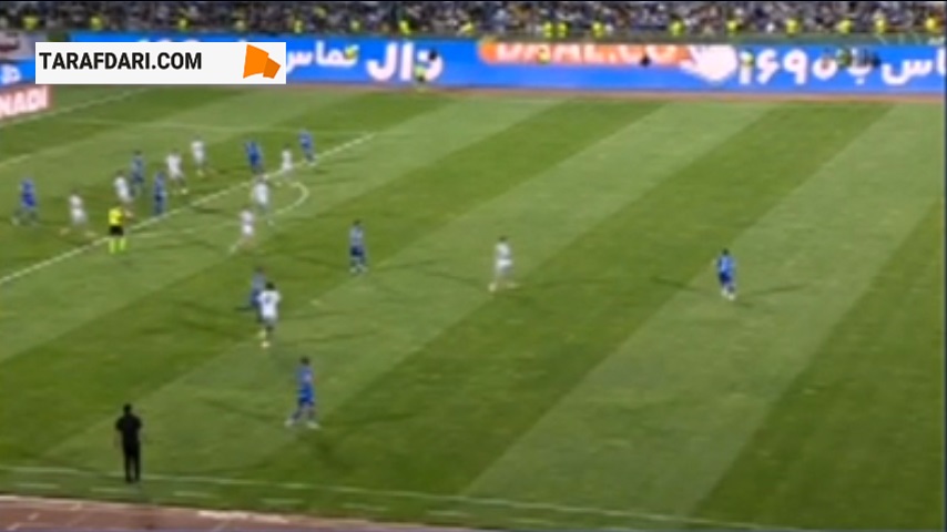 گل روزبه چشمی به گل گهر (استقلال 1-0 گل گهر) 