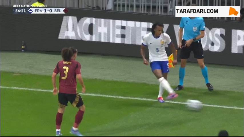 گل زیبای عثمان دمبله به بلژیک (فرانسه 2-0 بلژیک)