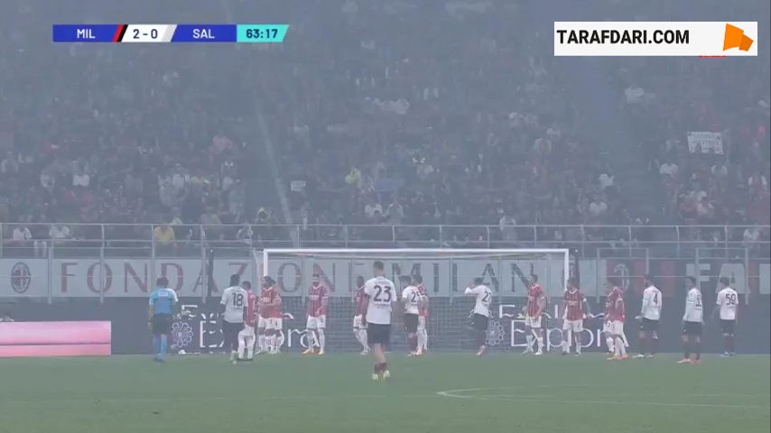 گل سیمی به میلان (میلان 2-1 سالرنیتانا)