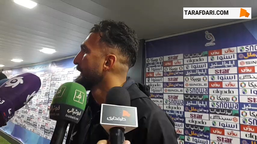 محمد نوری: فکر می‌کنم گل پرسپولیس آفساید بود؛ این صحنه ها میلی متری است و نیاز به VAR دارد / فیلم