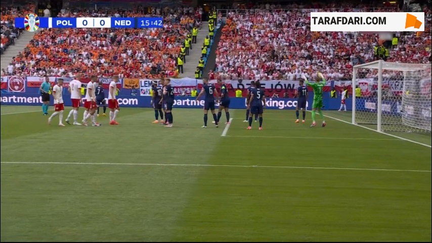 گل بوکسا به هلند (لهستان 1-0 هلند)