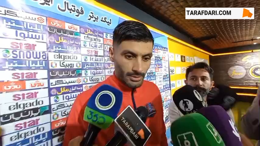 سعید آقایی: نشد در نیم فصل به سپاهان بیایم؛ شرایط نساجی خیلی سخت است / فیلم