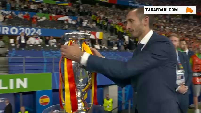 جشن قهرمانی اسپانیا پس از قهرمانی در یورو 2024