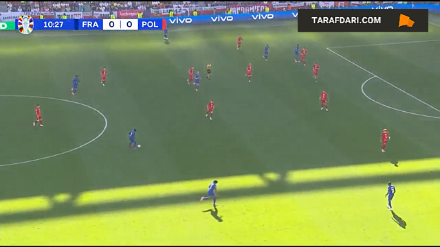 خلاصه بازی فرانسه 1-1 لهستان (یورو ۲۰۲۴)