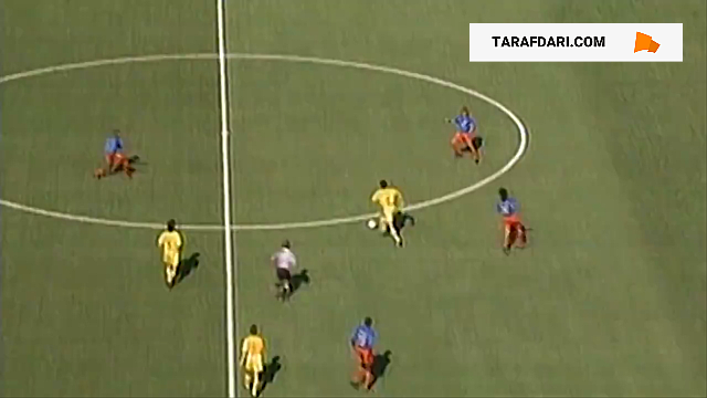 سوپرگل تماشایی گئورگی حاجی مقابل کلمبیا در جام جهانی (18 ژوئن، 1994)