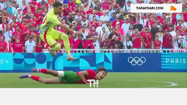 المپیک 2024 | تعویض داور به دلیل مصدومیت؛ ادامه بازی اسپانیا و مراکش با داور چهارم