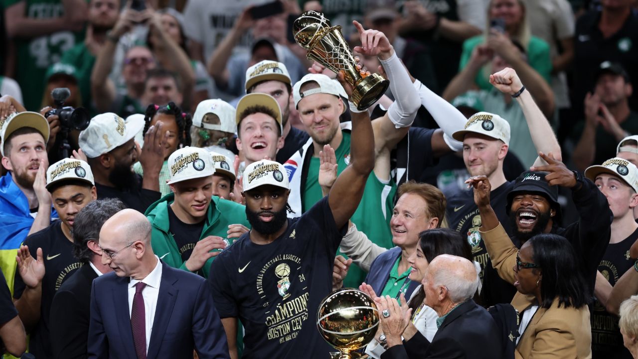 بوستون سلتیکس مقابل دالاس موریکس - فینال nba - MVP فینال - جیلن براون