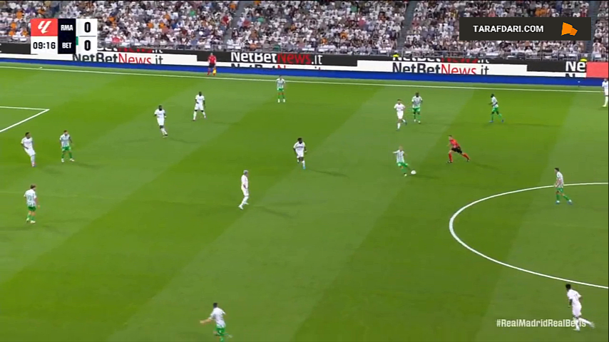 برتری خانگی 2-0 رئال مادرید مقابل رئال بتیس