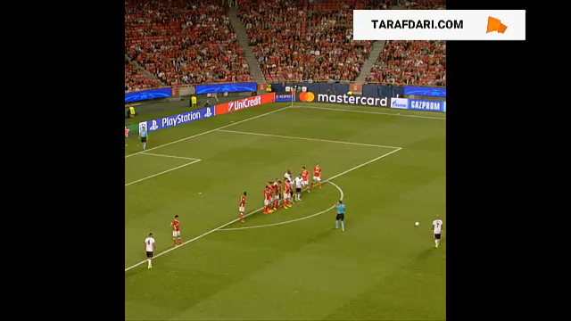 گل تالیسکا مقابل بنفیکا