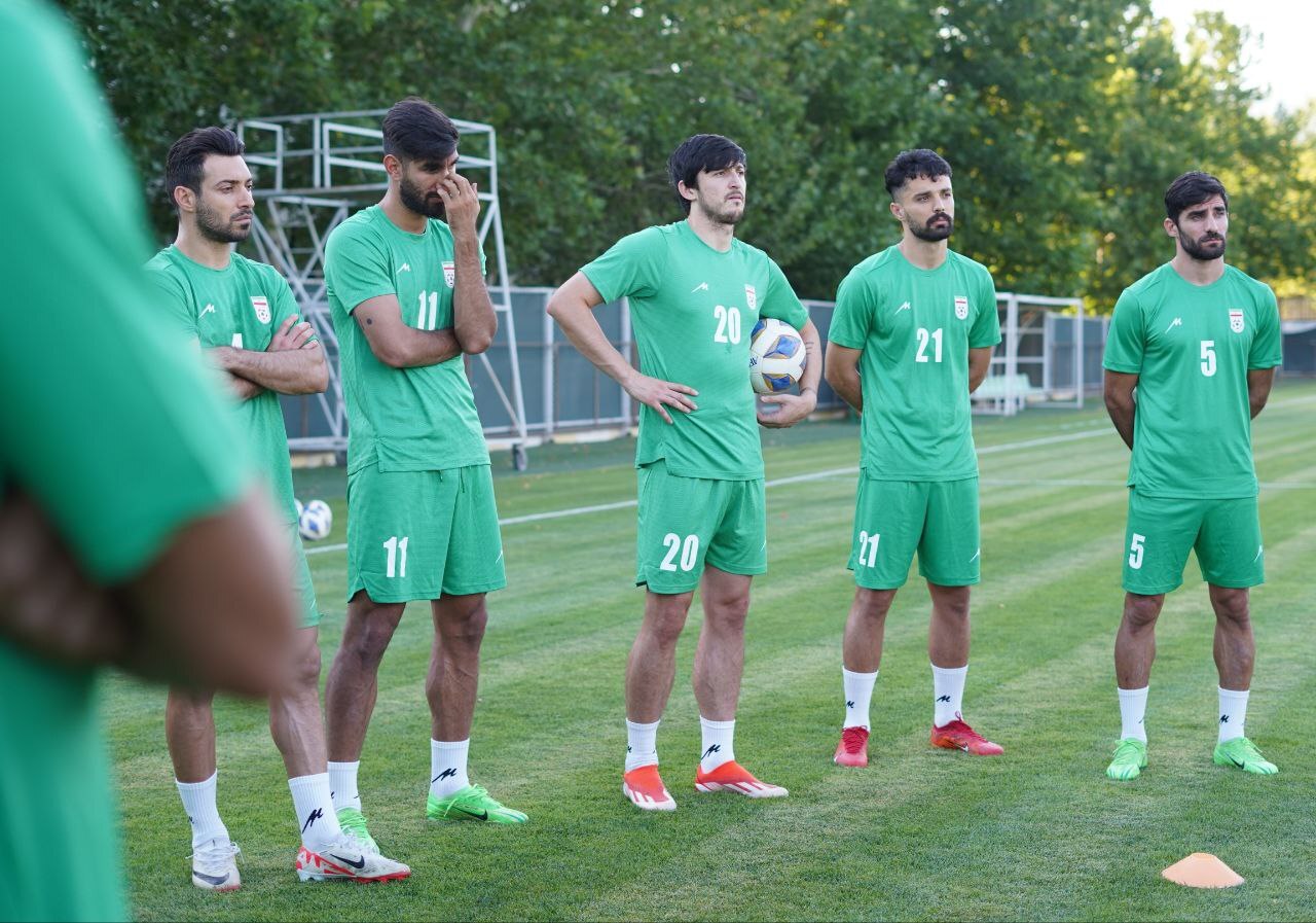 زمان برنامه تمرین فردای تیم ملی ایران