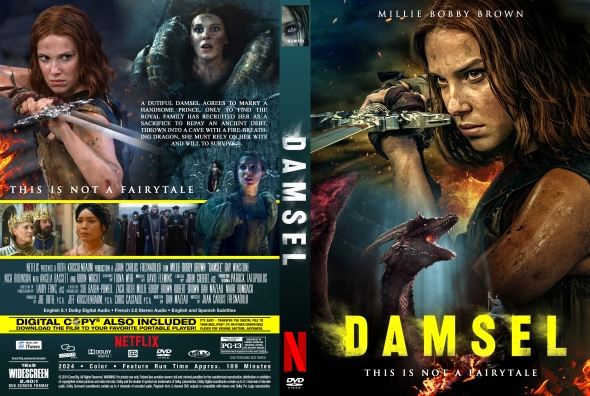 معرفی فیلم 2024 Damsel + لینک دانلود