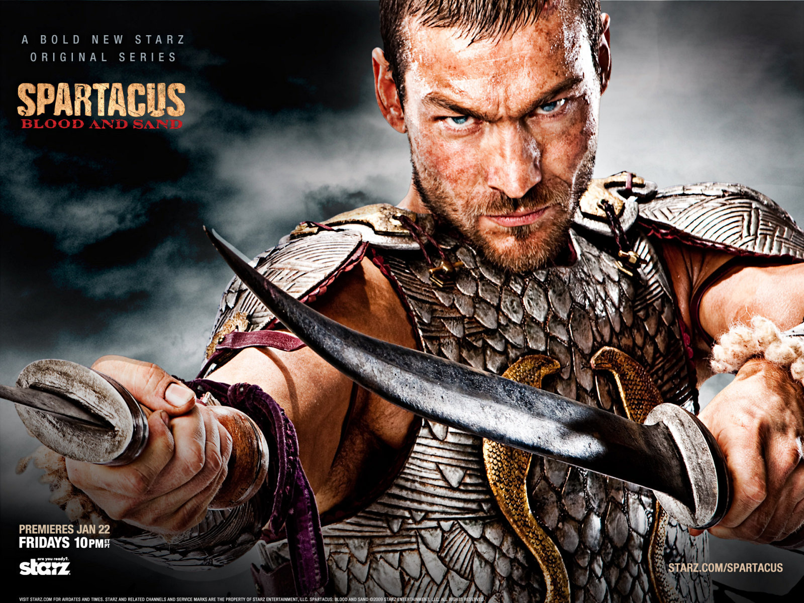 معرفی سریال Spartacus + لینک دانلود