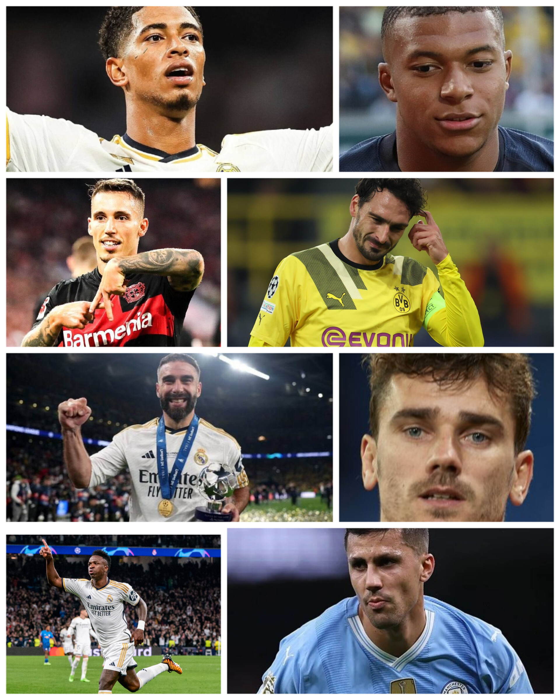 ترکیب منتخب لیگ و تورنومنت های باشگاهی فصل 2023/2024 (+ بهترین ها)