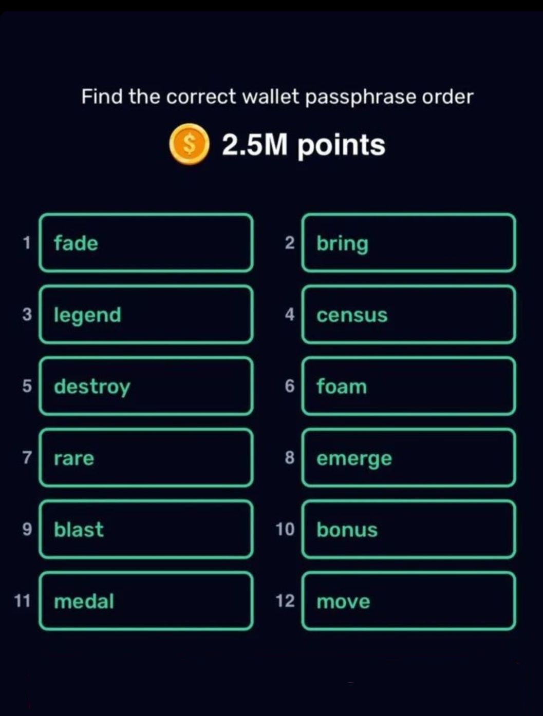 جدول کلمات Enigma انیگما در راکی ربیت برای ۱۵ و ۱۶ شهریور