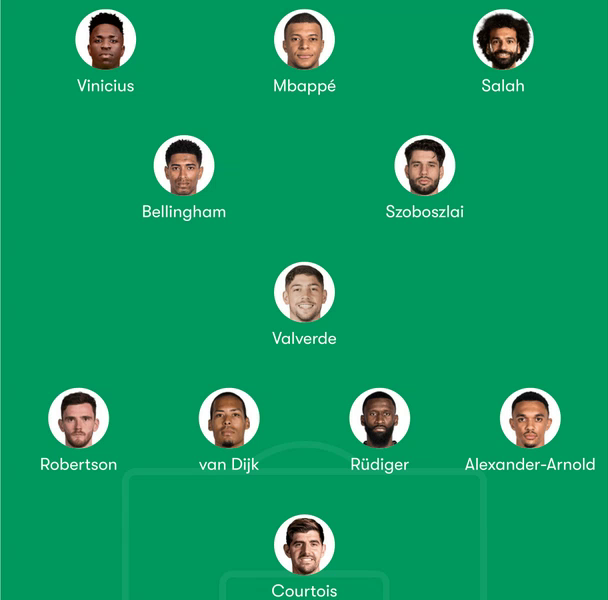 ترکیب منتخب رئال مادرید و لیورپول؛ با حضور صلاح و امباپه