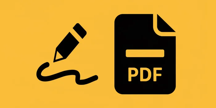 نحوه امضا PDF