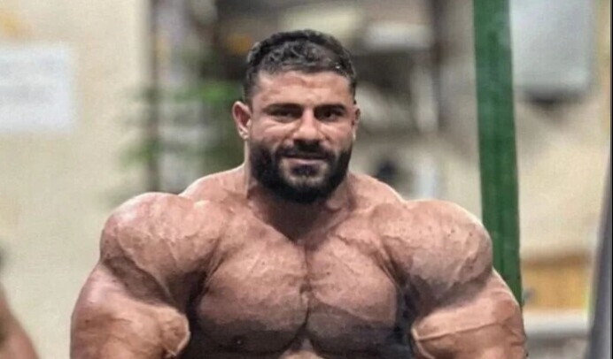 صمیم شیرزاد رقیب شیرازی هادی چوپان دچار حادثه ای تلخ شد برای آقای عضله ایران دعا کنید