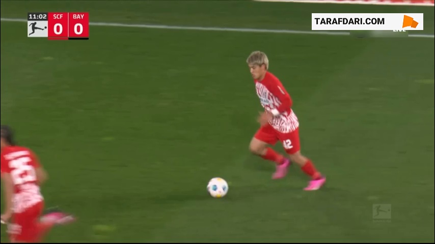 گل زیبای کریستین گونتر به بایرن مونیخ (فرایبورگ 1-0 بایرن مونیخ)