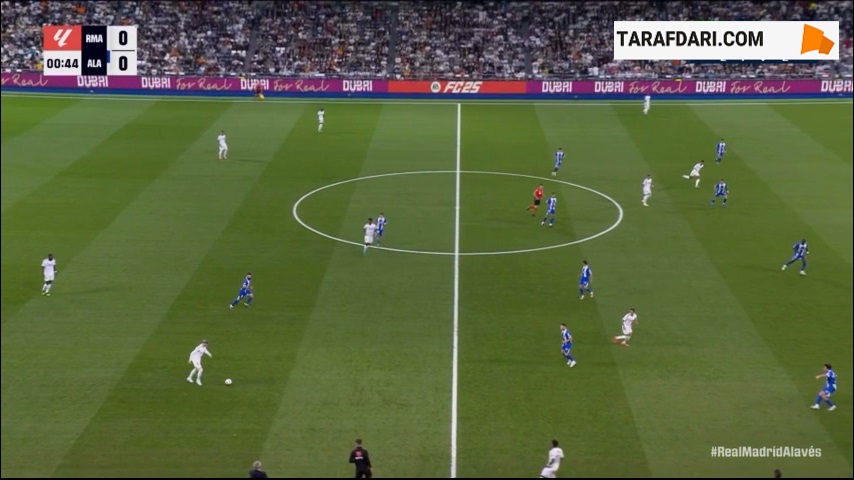 گل لوکاس وازکز به آلاوز (رئال مادرید 1-0 آلاوز)