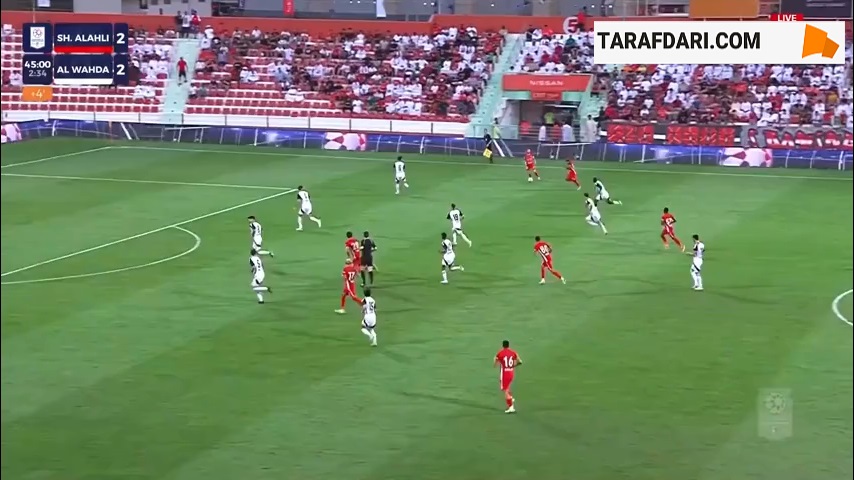 گل دوم سردار آزمون مقابل الوحده (شباب الاهلی - الوحده)