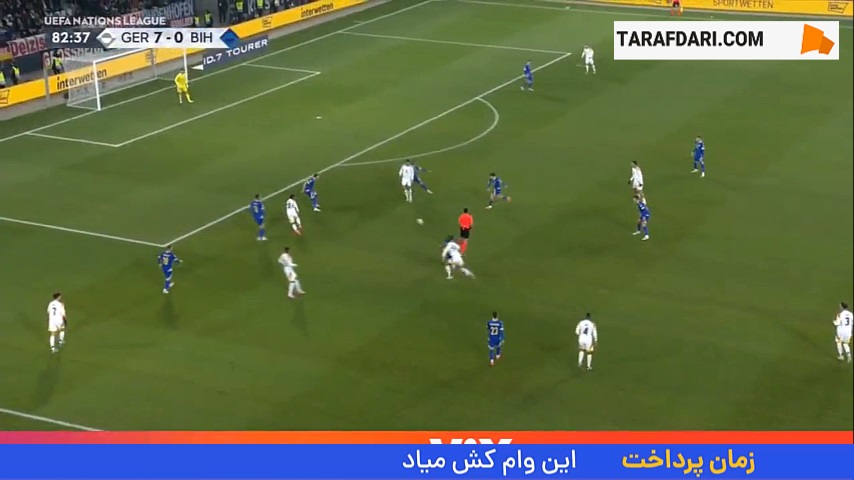 وقتی سرژ گنابری با یک تکل زیبا مانع گلزنی هم‌تیمی خود مقابل بوسنی می‌شود!