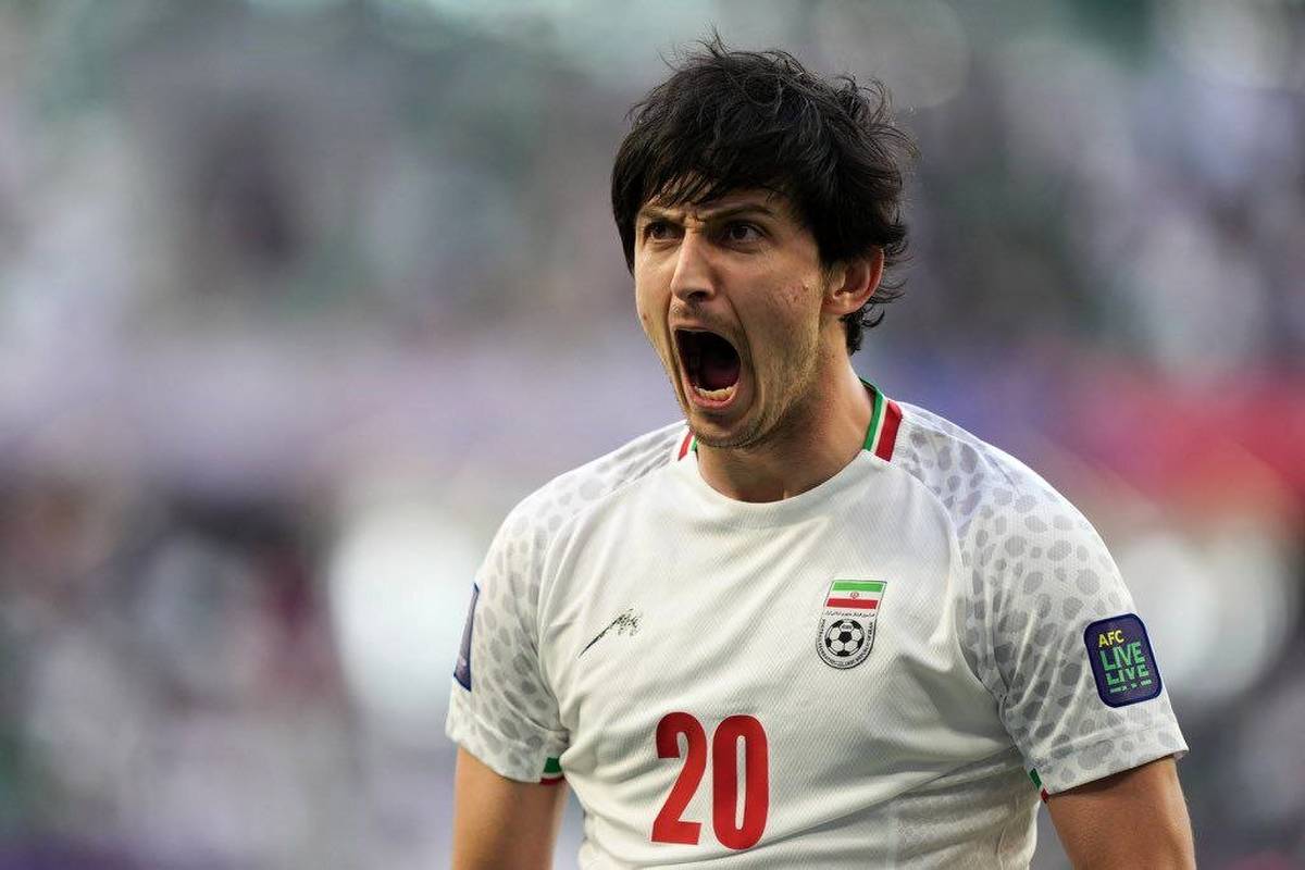 سردار آزمون - تیم ملی ایران - تیم ملی فوتبال ایران - شارجه امارات