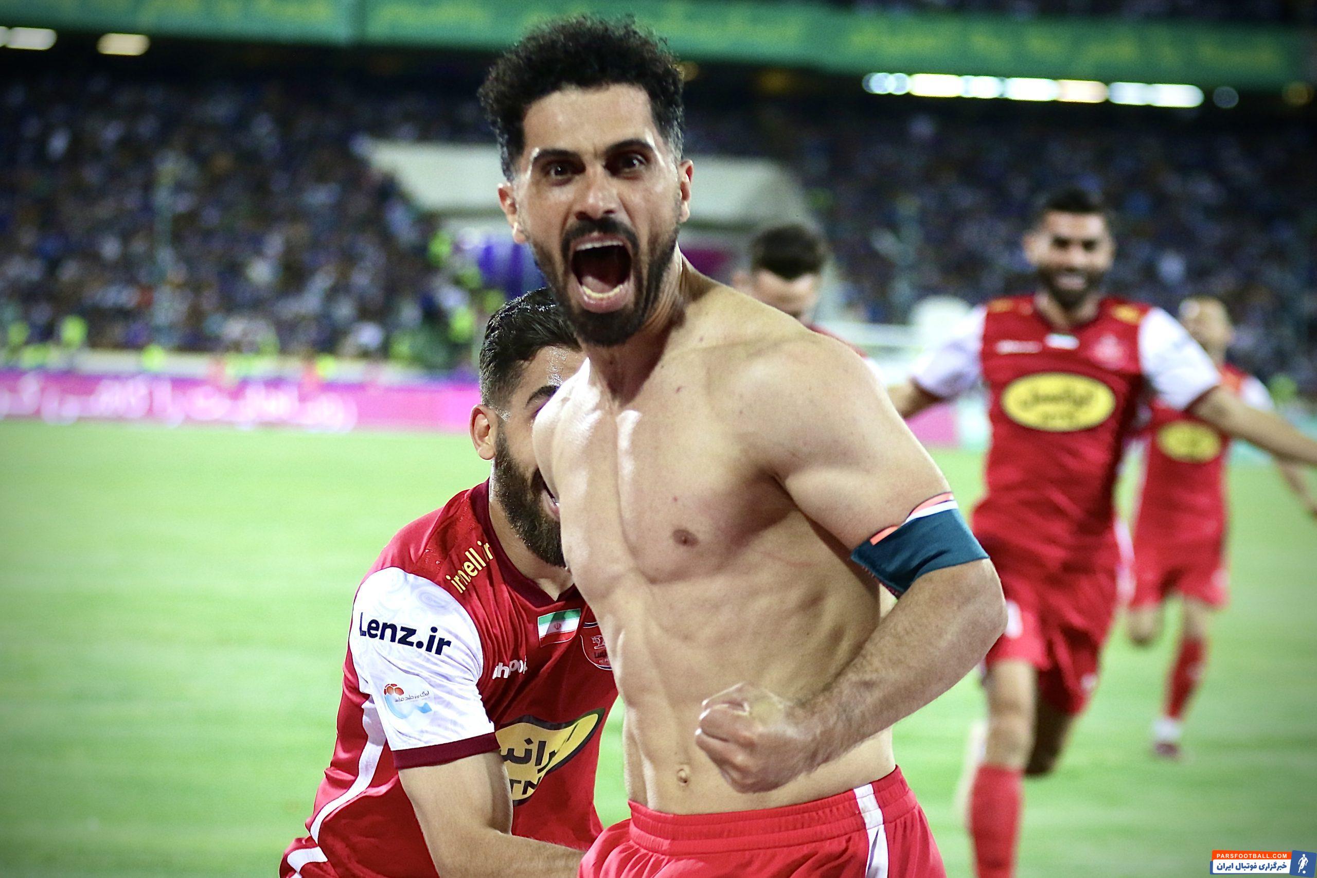 عالیشاه برترین بازیکن نیمفصل از نگاه هواداران پرسپولیس؛ واکنش اینستاگرامی کاپیتان + عکس
