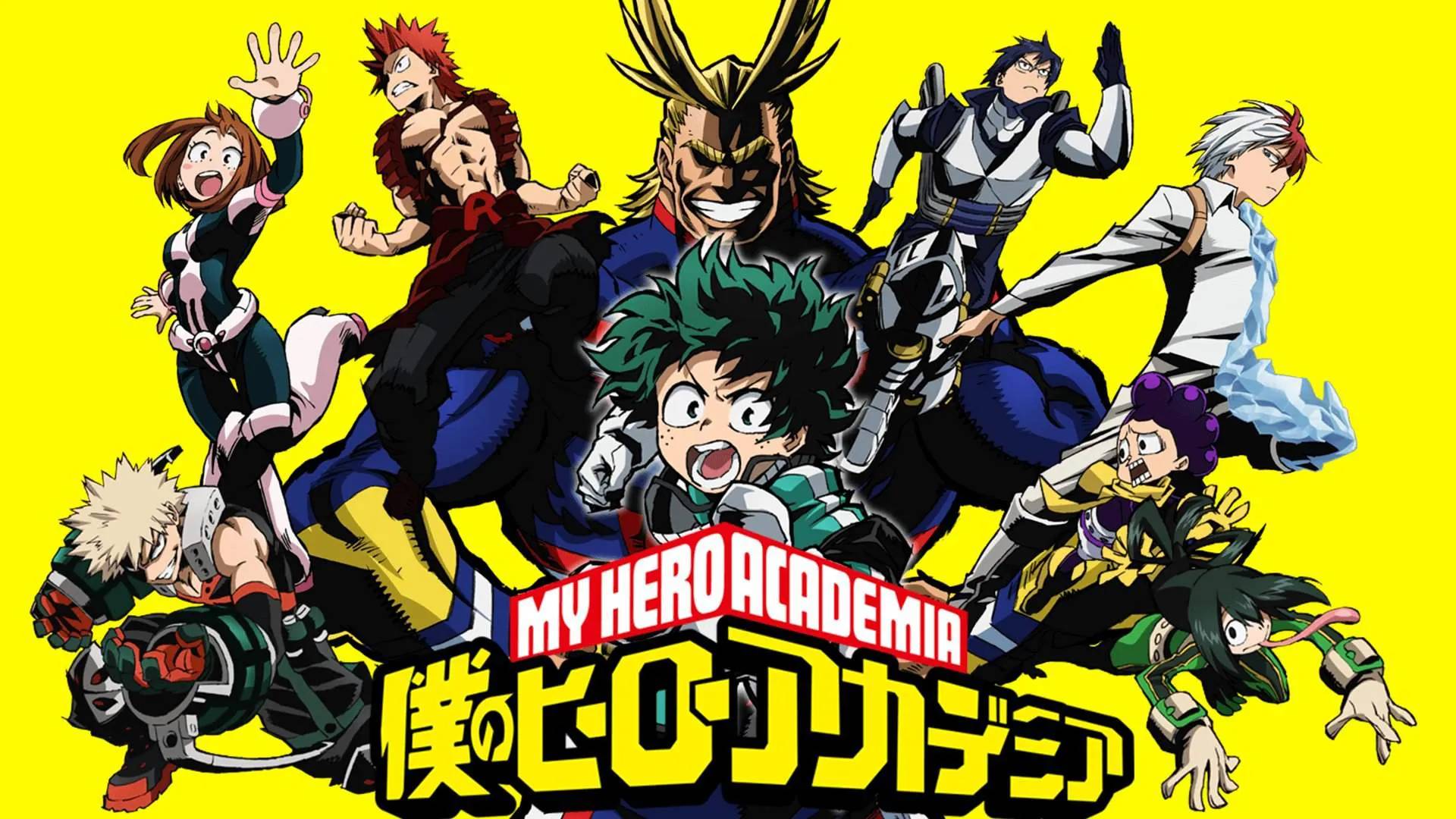 دانلود انیمه مدرسه قهرمانه من My Hero Academia با لینک مستقیم