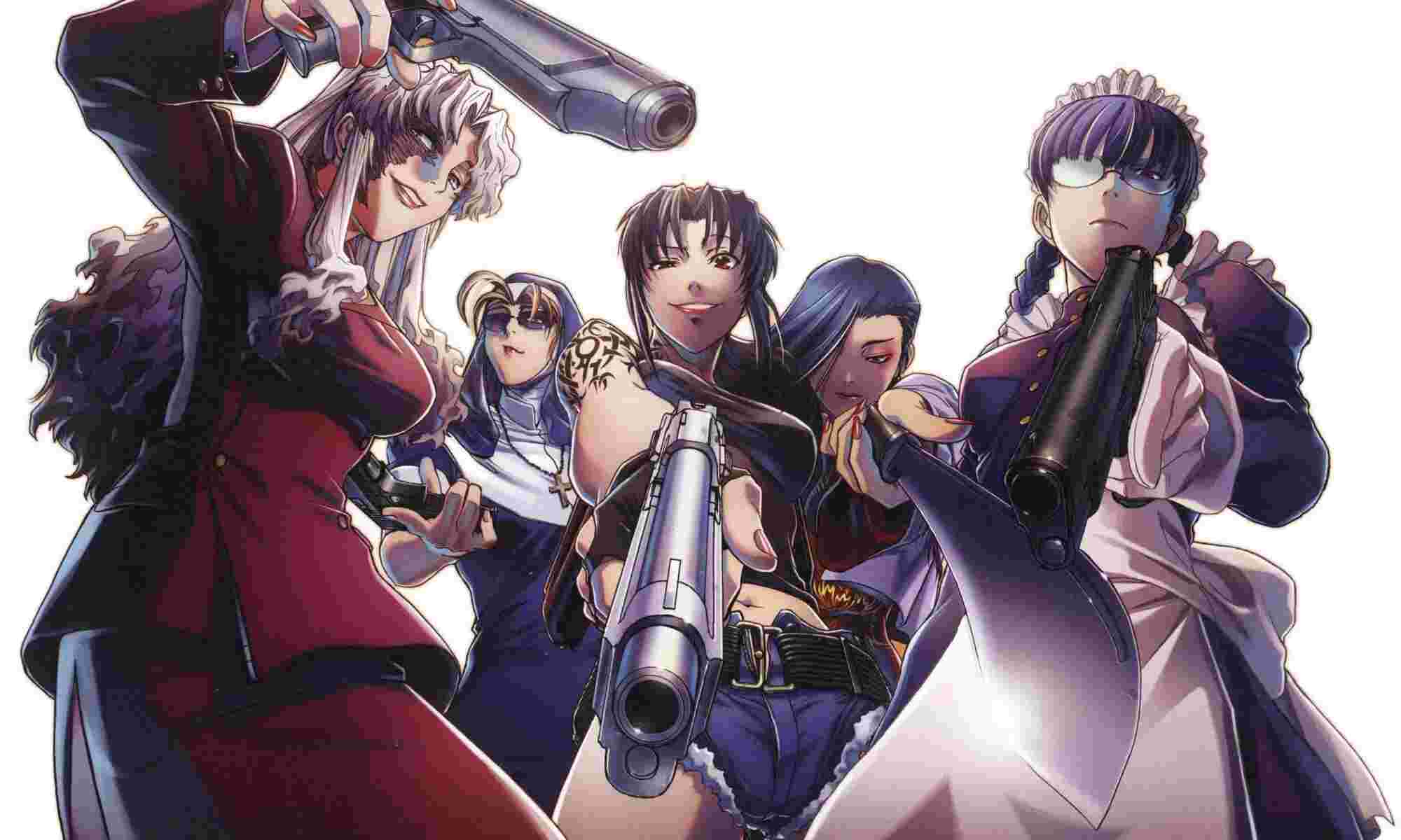 دانلود انیمه بلک لاگون Black Lagoon با لینک مستقیم