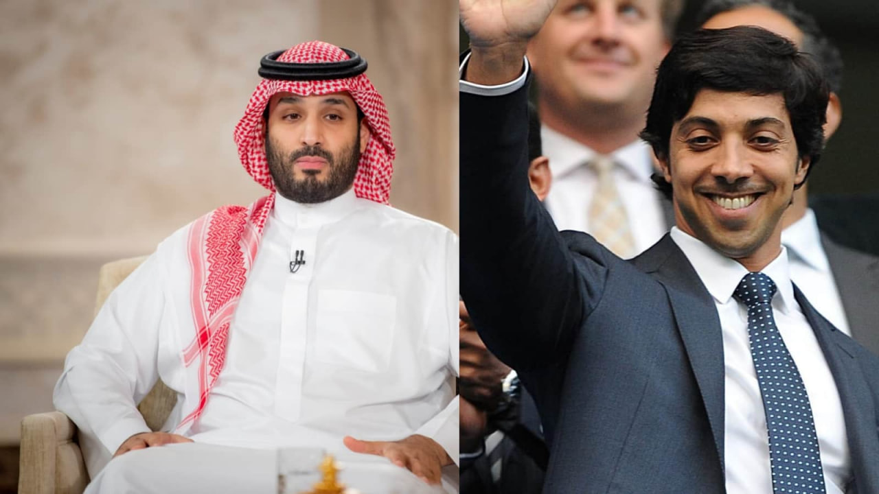 مالکان عرب منچسترسیتی و نیوکاسل - شیخ منصور - بن سلمان