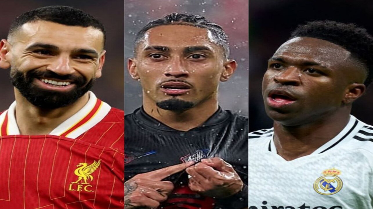 مقایسه محمد صلاح - رافینیا - وینیسیوس - رئال مادرید - بارسلونا - لیورپول