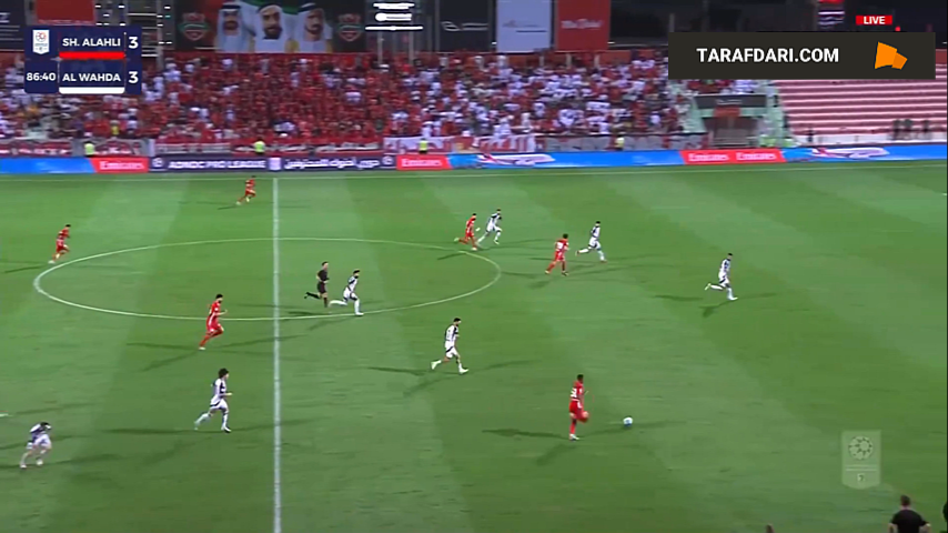 پاس گل سردار آزمون برای شباب الاهلی