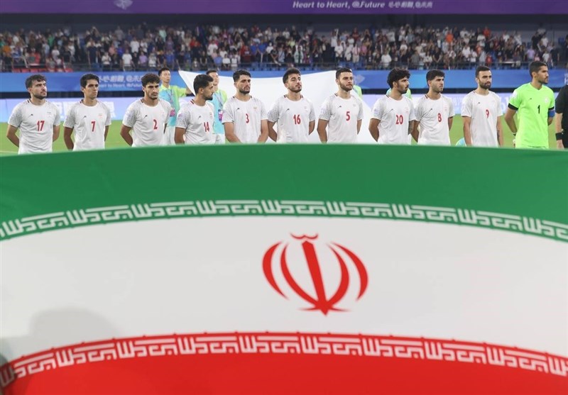 عکس از تیم ملی امید ایران