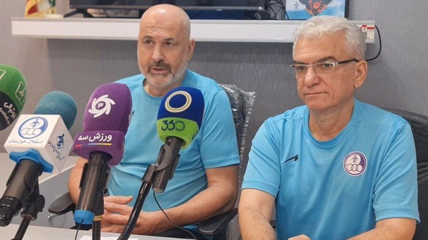 عکس از میودراگ بوژوویچ سرمربی استقلال خوزستان
