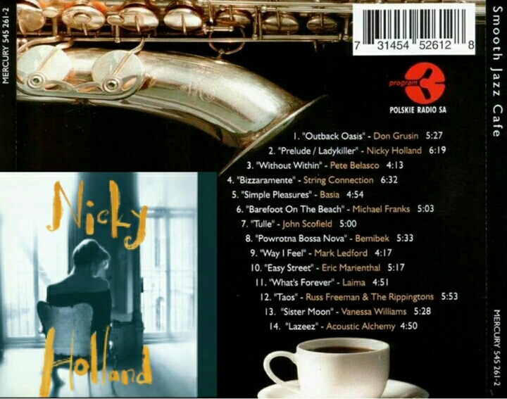دانلود آهنگ خارجی فوق العاده کمیاب و زیبا Prelude _ Lady killer از Nicky Holland در آلبوم گردآوری شده Smooth Jazz Cafe Vol. 01
