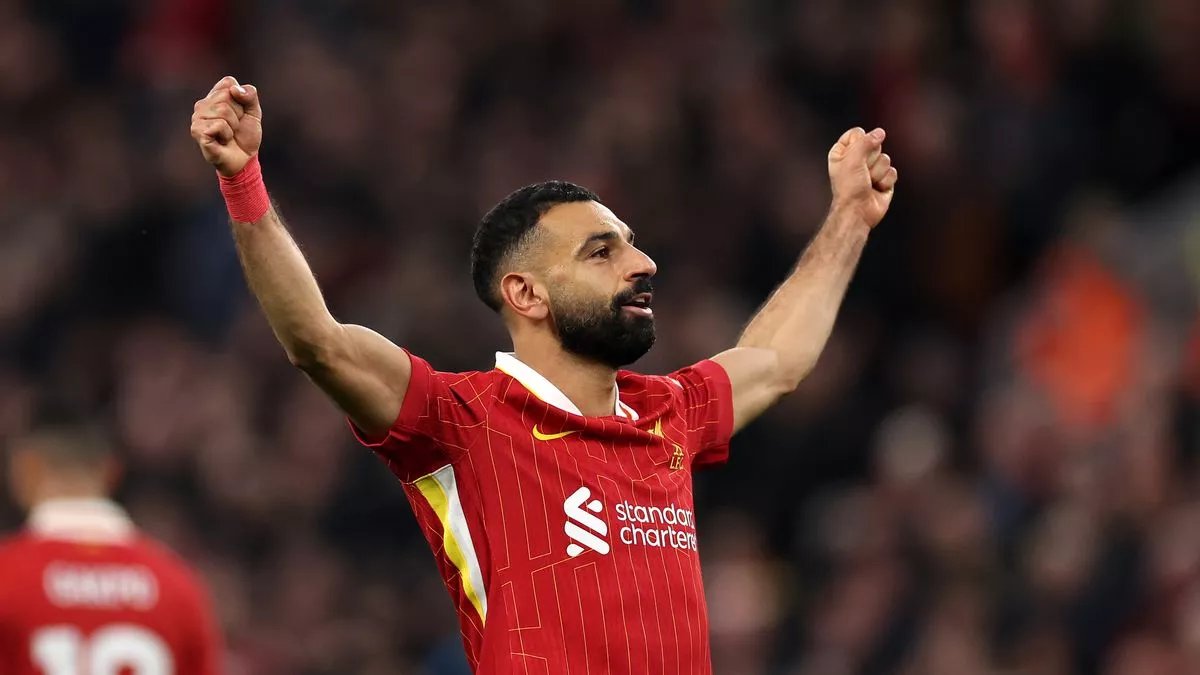 محمد صلاح در پیراهن باشگاه لیورپول در فصل 25-2024