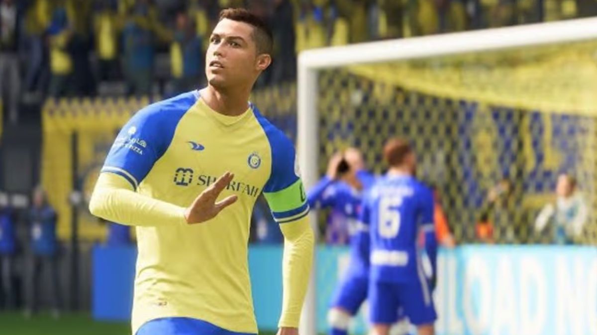کریستیانو رونالدو در بازی FC 25