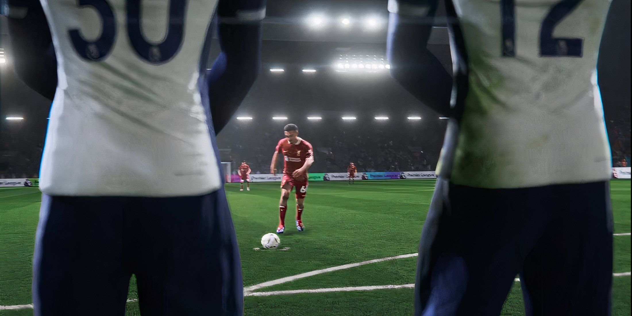 شبیهسازی بازی لیورپول و تاتنهام در بازی FC 25
