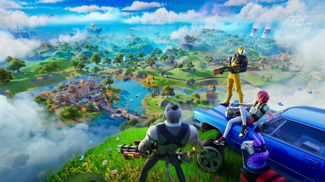 شخصیتهای فورتنایت؛ نقشه بازی فورتنایت
