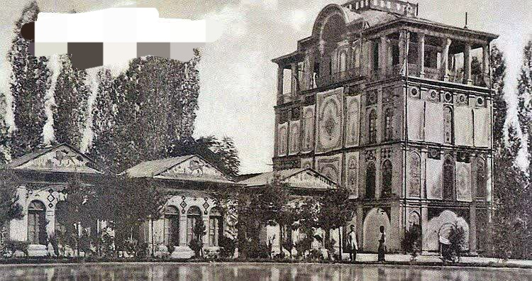 عمارت عشرتآباد معروف به کلاه فرنگی
