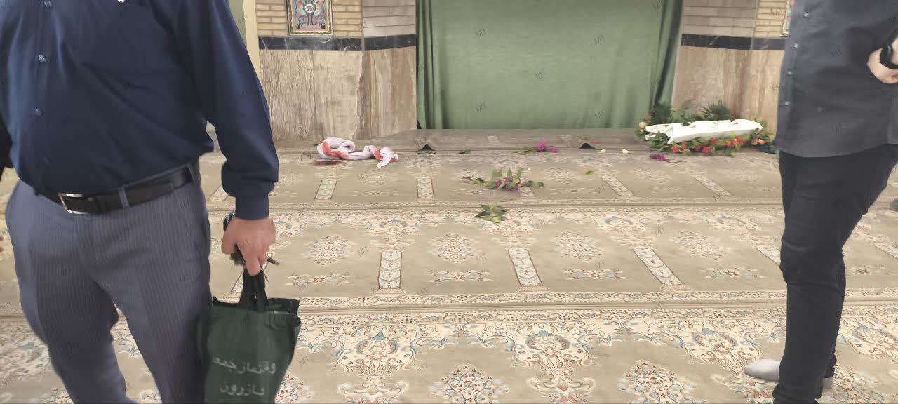 محل ترور امام جمعه کازرون