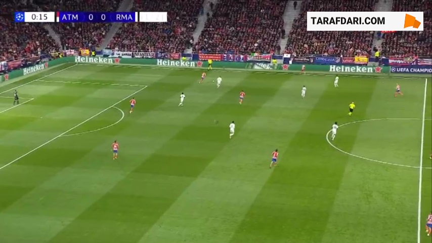 گل کانر گالاگر به رئال مادرید در ثانیه 28 بازی (اتلتیکو مادرید 1-0 رئال مادرید)