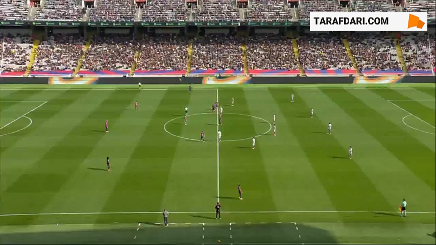 پیروزی بارسلونا مقابل آلاوز با تک گل روبرت لواندوفسکی
