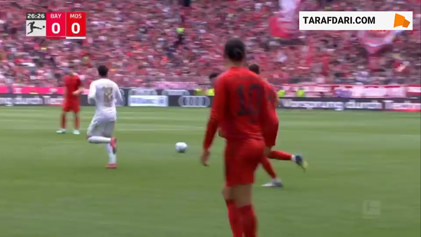 گل لروی سانه به ماینتس (بایرن مونیخ 1-0 ماینتس)