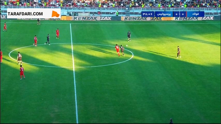 گل عیسی آل کثیر به فولاد (فولاد 0-1 پرسپولیس)